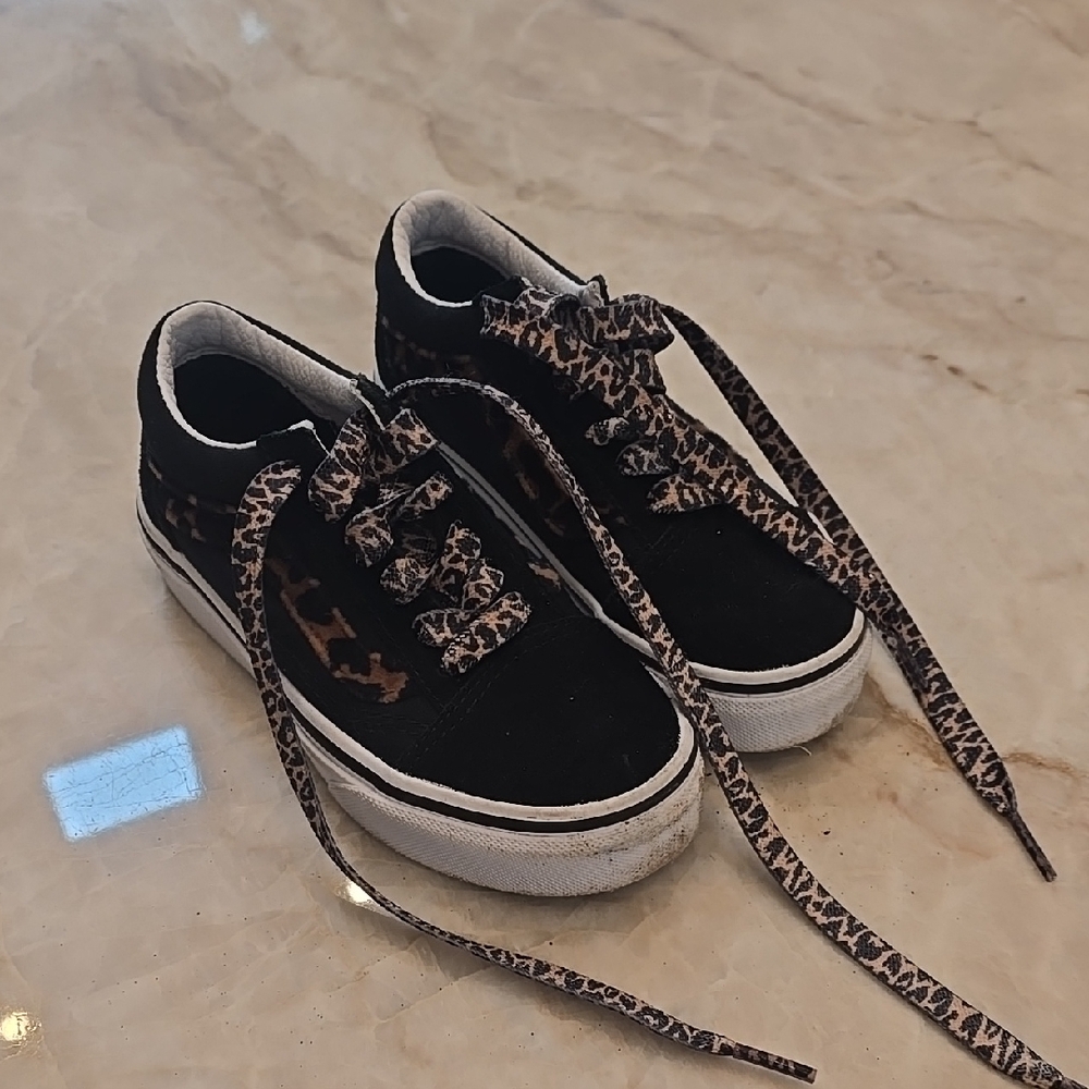 Toddler Vans Lace Up Suede Size 12